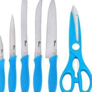 Pisau Dapur Oxone OX-961 Pisau Dapur Set Oxone Stainless - Colorfull