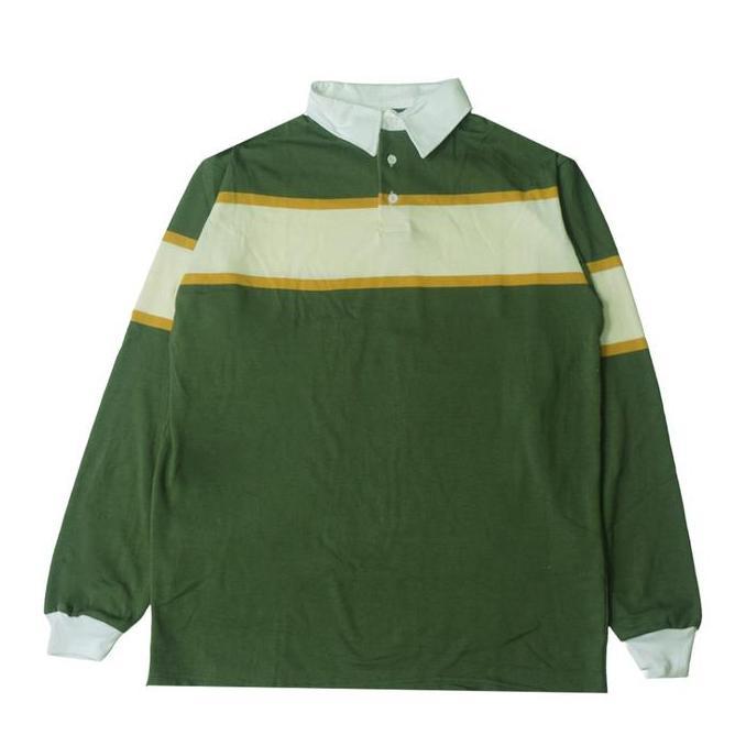 Puddinglane Rugby Shirt Oversize Seaweed