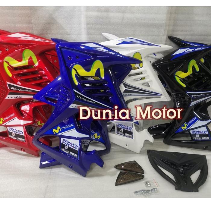 Half Fairing Fering New Vixion Nva Nvl / Sayap Bodi Samping Vixion Baru / Tutup Mesin Vixion New Ori