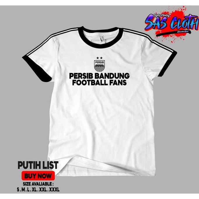 Kaos Baju T-Shirt Pesib Bandung Football Fans - MAUNG BANDUNG | Tshirt Suporter Bola - Football - Ba