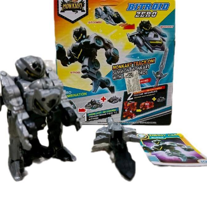 MONKART MEGAROID DRAKA LEO ZERO MAINAN MONKART DAKRA METROID ROBOT MOBIL DAN PEDANG KODE 959