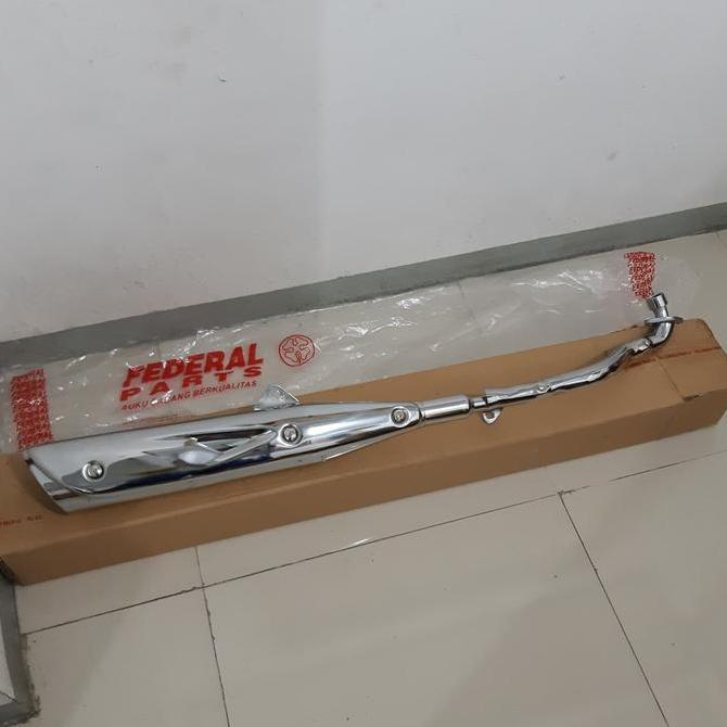 Muffler Knalpot Supra X 125 Lama FP-18300-KTM-2110 Original Federal HEMAT