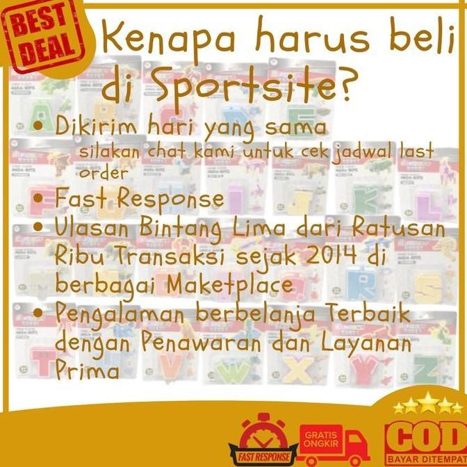 MAINAN ANAK HURUF ALPHABET ROBOT DINOSAURUS TRANSFORMER EDUKASI TOBOT KODE 1472