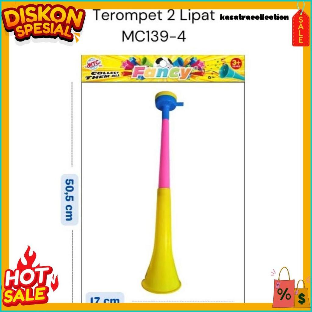 Lagi Diskon Nih Terompet Lipat 2 Susun - Terompet Tahun Baru Murah - Grosir Terompet - Trompet Plast