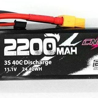 Cnhl Black Series 2200Mah 3S 11.1V 40C Lipo Battery With Xt60 Plug Kode 1148
