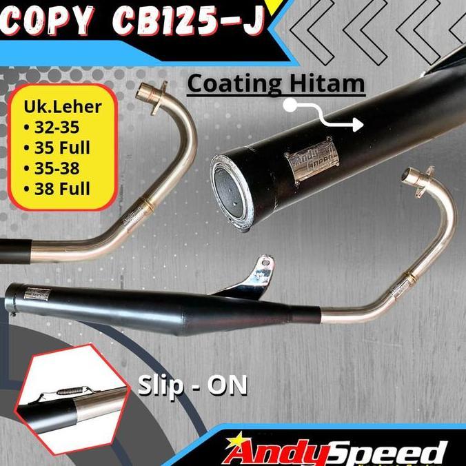 NEW Knalpot Honda CB copy 125J merk andy speed