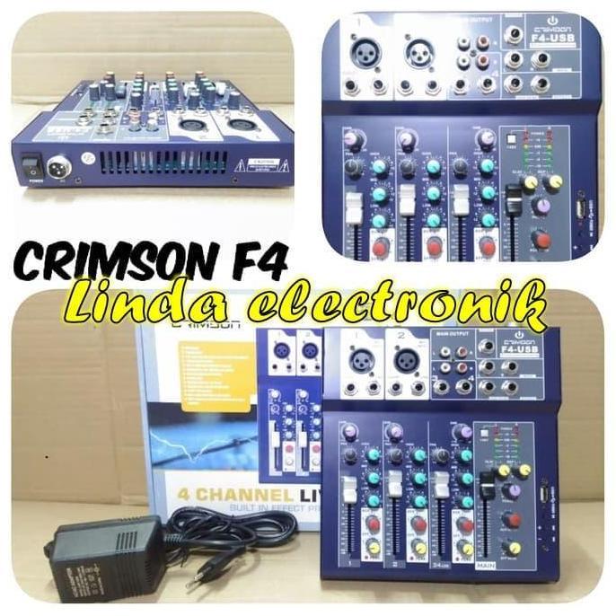MIXER CRIMSON F4 USB 4channel