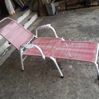 Kursi santai selonjoran/kursi malas/kursi santai tali plastik Promo