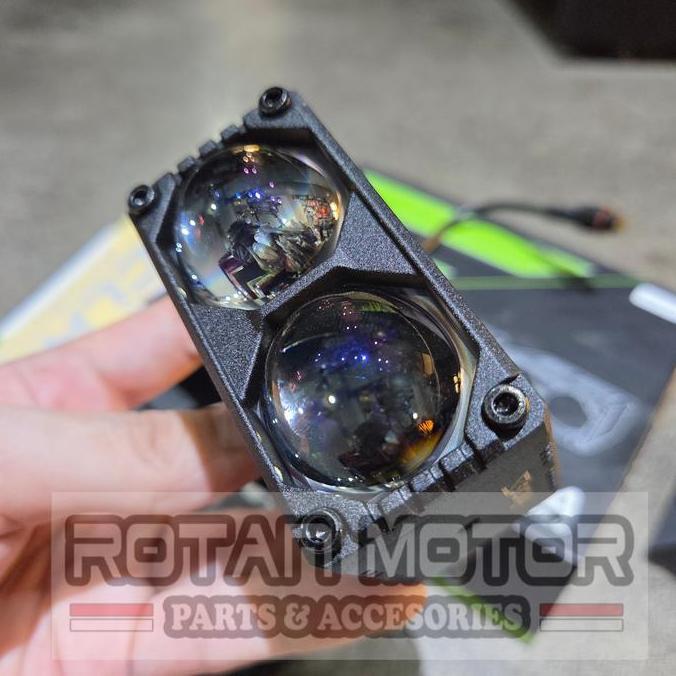 Promo MINI PROJIE CLAN SIgma CM2 Super LED Blue Lens / Sigma CM2 Blue Lens 2 X 50W / MIni Projie 2 M