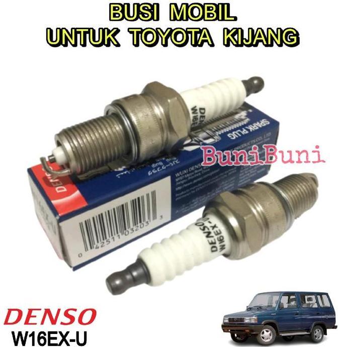 Promo BUSI Mobil TOYOTA KIJANG LAMA / SUPER 5K / GRAND / KAPSUL 7K NON EFI Original DENSO W16EX-U Di