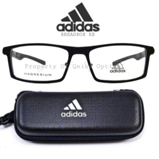 Frame Kacamata Pria Sporty Titanium Carbon Breadbox C1S54 Blk