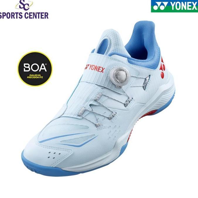 SIAPKIRIM New Sepatu Badminton Power Cushion SHB 88 Dial 3 / SHB88D3 Pale Blue READY STOCK