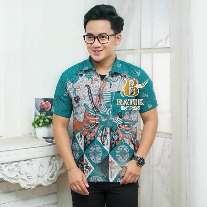 Batik Couple Keluarga Modern Dan Elegan Warna Hijau Sarimbit Ayah Ibu Anak Seragam Premium Polymicro