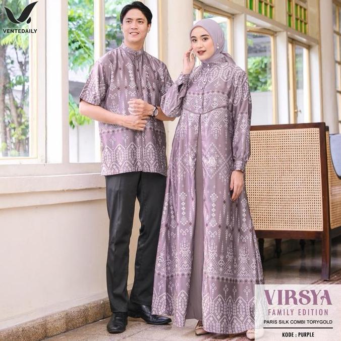 Virsya Family Set Edition Couple Series By Ventedaily / Sarimbit Silk
