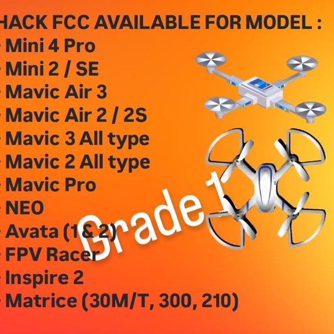 TERBARU Unlock dan Boost FCC Dji Mavic Pro | Mini | Spark