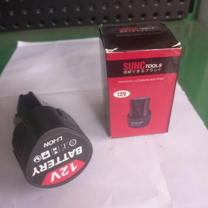 JLD Baterai Cordles 12 Volt Battrey 12V Batere Mesin Bor Codless Best