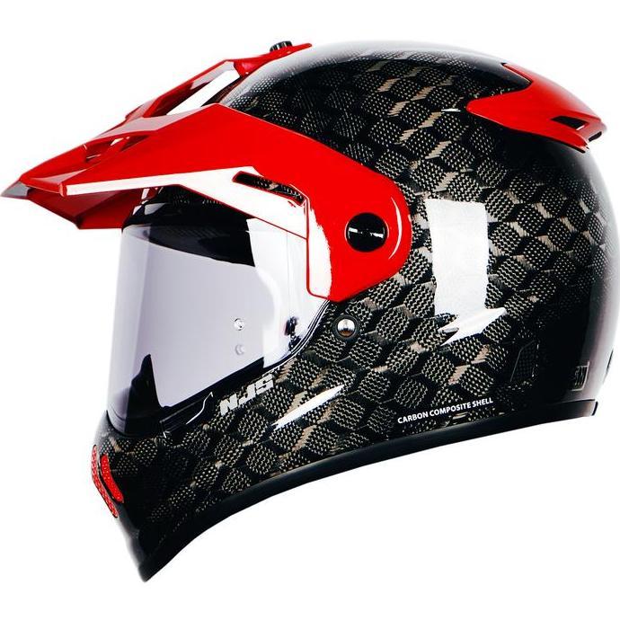 NJS S-CROSS CARBON QUADRO Custom - Helm adventure touring