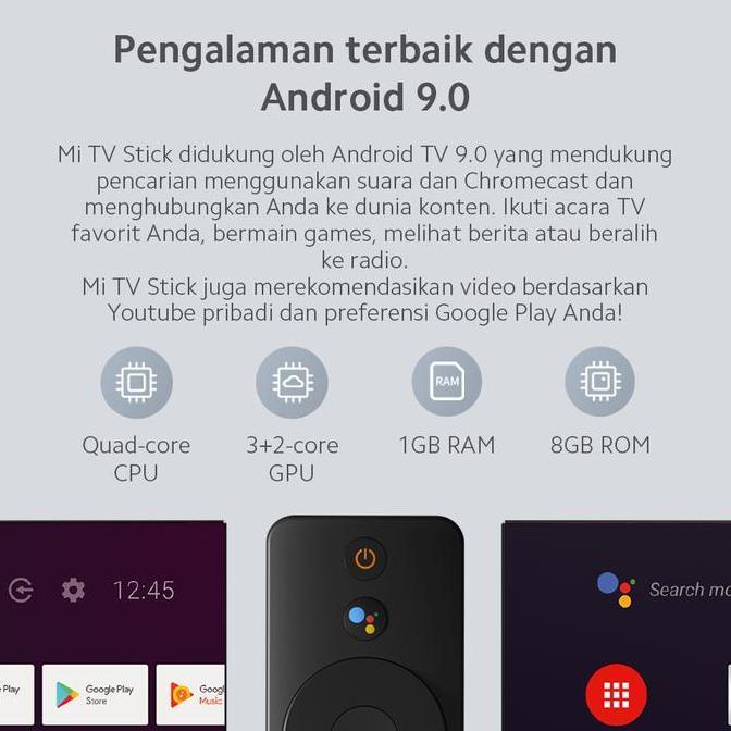 Xiaomi Mi Tv Stick Android 9 | Ringan Dan Portable [Official Store]