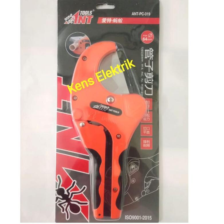 Gunting pipa PVC paralon besar 2 1/2" 64mm alat potong pipa pvc besar