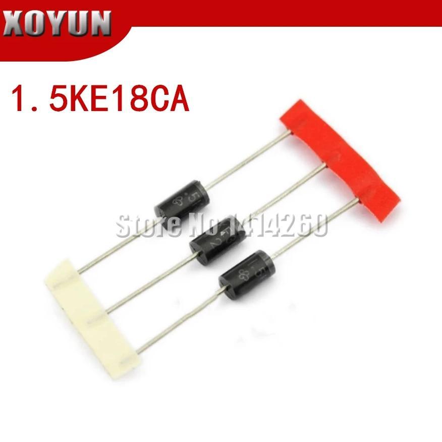 20pcs/lot 1.5KE18CA DO-201AD 1.5KE18 Bidirectional TVS Transient Voltage Suppressor Diode