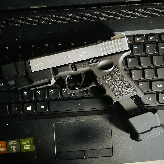 Mainan Pistol Spring Glogk 26 Advance 6Mm Original Dan Terpercaya