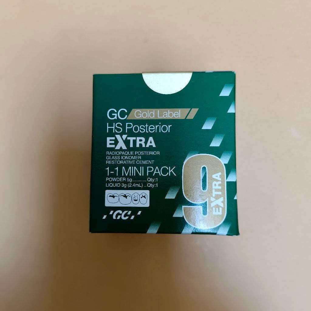 GC Fuji 9 Extra Gold Label Minipack Glassionomer Cement GIC