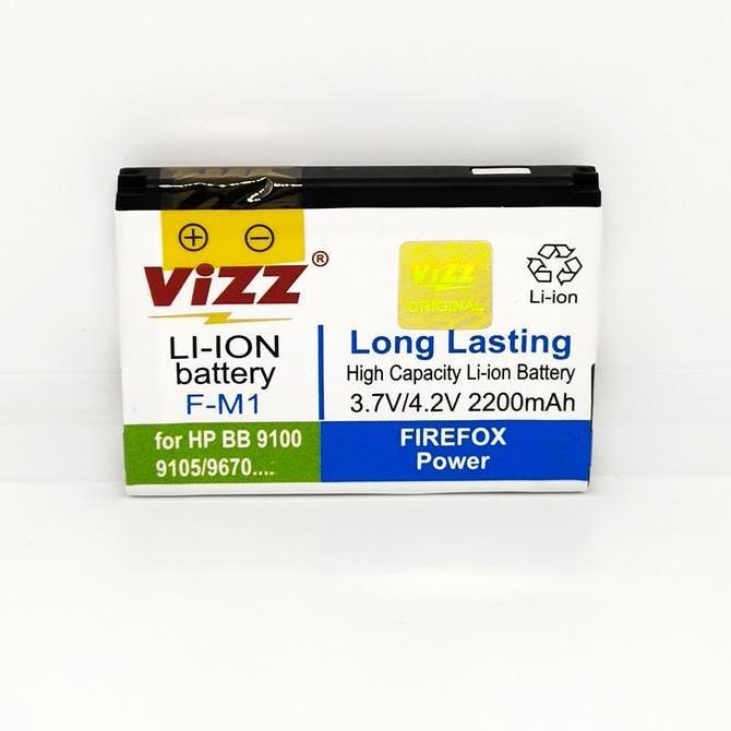 Baterai Batre Vizz BB FM1 / BB Pearl / BB 9105 Original Vizz