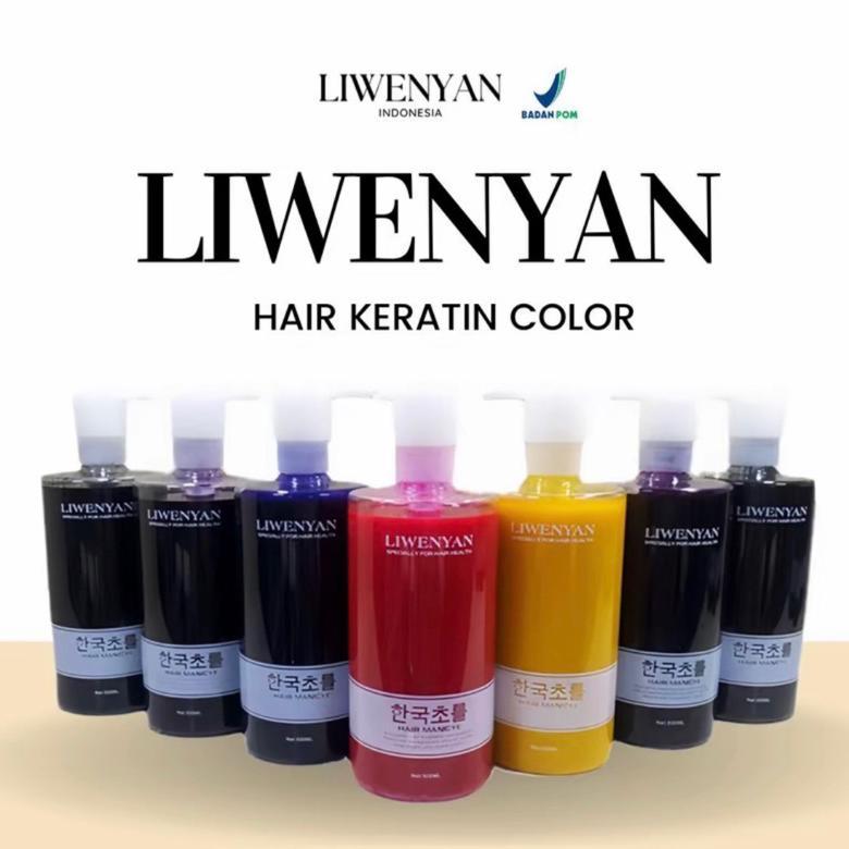 [ASLI]BPOM Cat Rambut Viral LIWENYAN Intense Colors Shampo | Hadir Dengan 9 Varian Warna LIWENYAN Sh