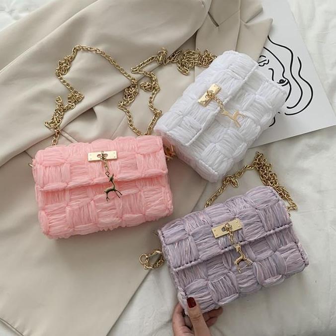 DIY KIT TAS KANVAS PITA ORGANDI KODE 849