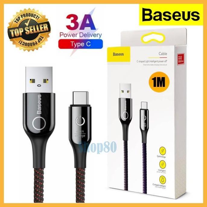 Bestone- Baseus Auto Disconnect Type C Kabel Charger Fast Charging Cable PD QC