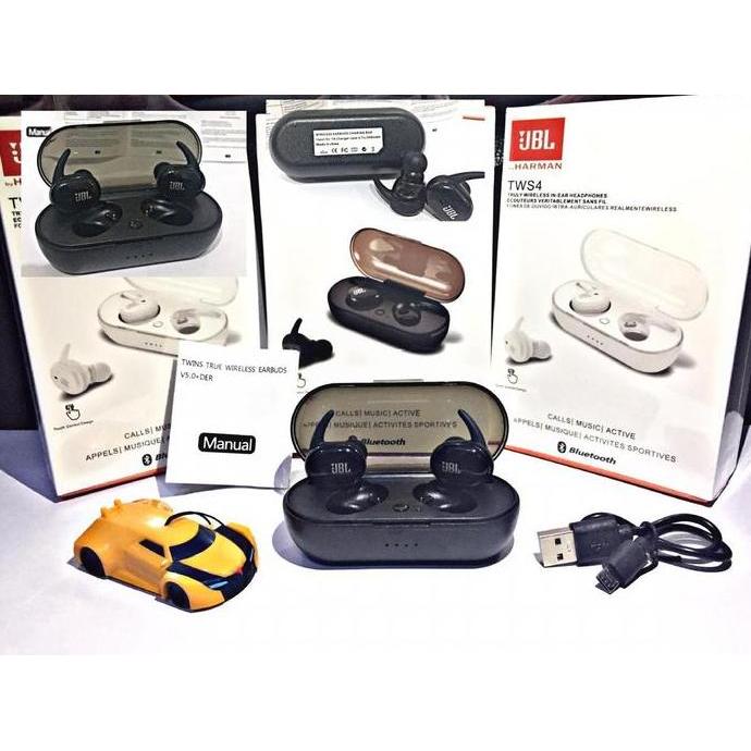 Wireless Earphone Bluetooth Jbl Tws 4 Stereo By Harman Kardon Jbl Tws4