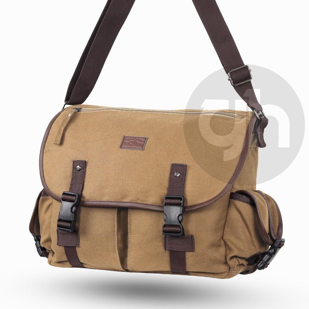 HOT GH-BAG TAS SLINGBAG PRIA/TAS SELEMPANG/TAS KERJA PRIA/TAS COWO BESAR CANVAS MODEL TERBARU KEKINI