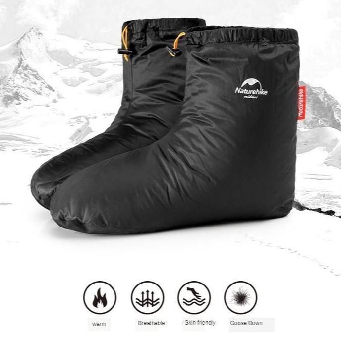 ORIGINAL SEPATU GOOSE DOWN NH18S023-T KAOS KAKI BULU ANGSA CAMPING READY STOCK