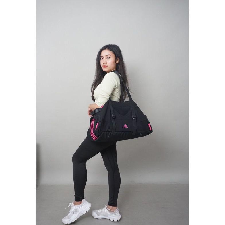 BIG PROMO Tas Olahraga Travel Gym Senam Yoga Wanita Adidas