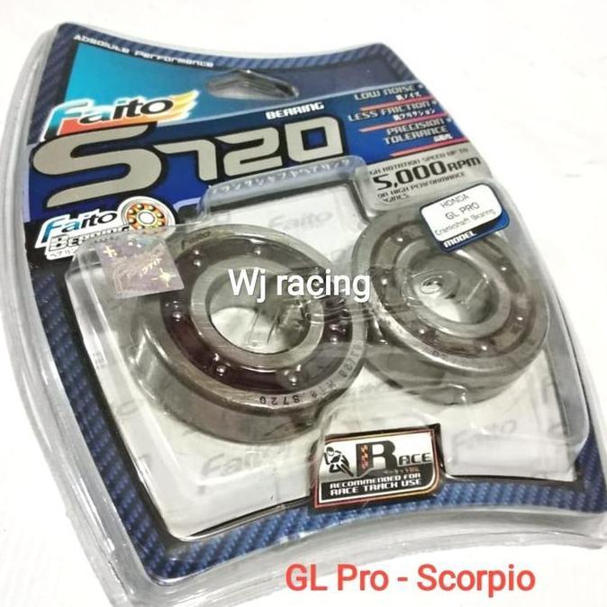 Promo Bearing Laher Kruk As Faito Scorpio - GL Pro S720 Diskon