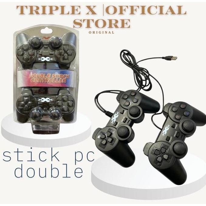 [Xxx] Stik Stick Pc Double For Pc Stik Pc Double Game Hitam Harga Spesial