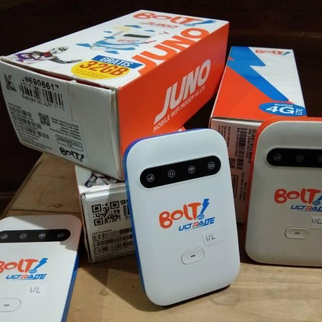 Modem Wifi Mifi Bolt Juno Khusus Telkomsel 4G, Dan Smartfren 4G Original Dan Terpercaya