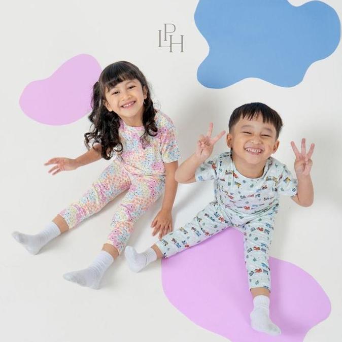Little Palmerhaus Little Wear Attire Set - Setelan Pendek Celana Panjang Little Palmerhaus
