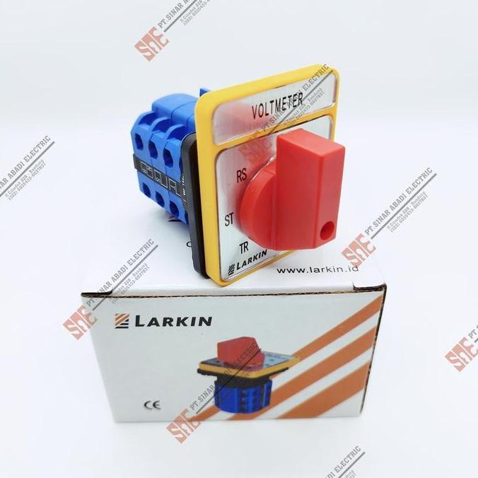 Selector Switch Volt Meter 7 Switch Larkin Cam Switch Lw 7V 48 Termurah