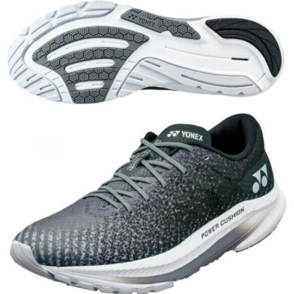 Sepatu Lari Running Shoes Yonex Saferun Aerus Men Black Grey