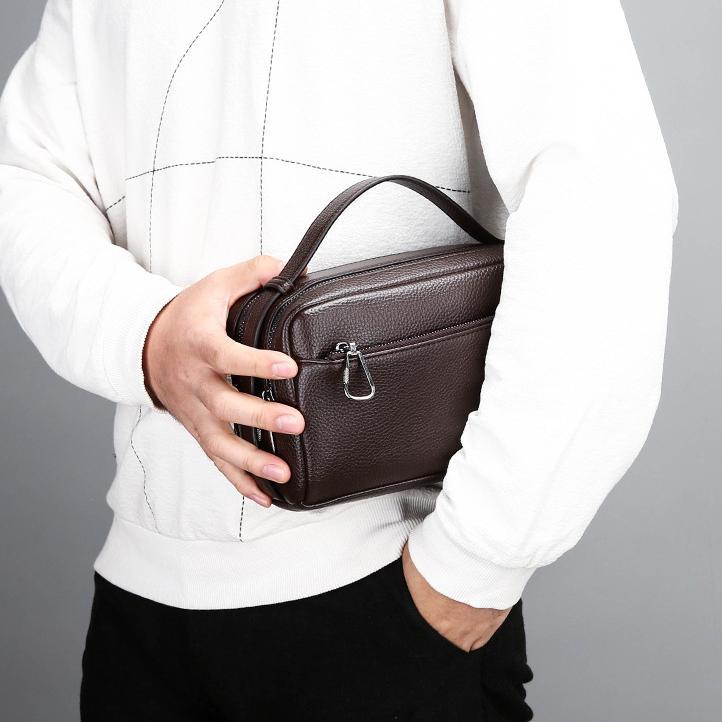 NEW DEALS DOMPET PRIA KULIT TAS TANGAN CLUTCH MEWAH HANDBAG IMPORT ORI DOMPET COWOK BESAR KEKINIAN D