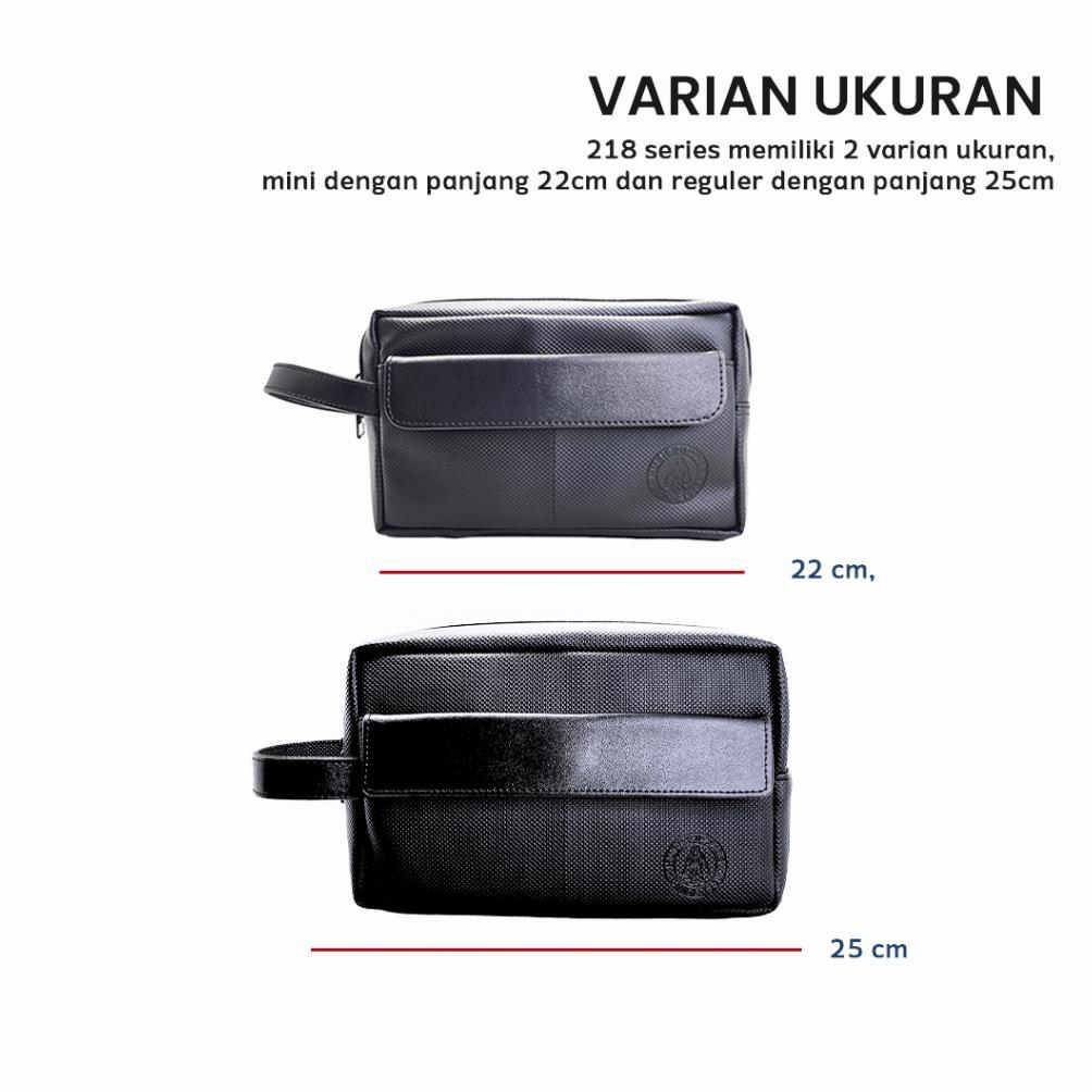 BEST SALE TAS CLUTCH POUCH Pria Waterproof Hush Puppies 218 Hitam | Handbag Elegan Travel organizer