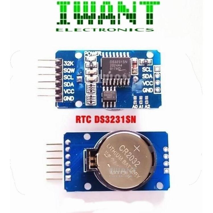 Ds3231 Ds3231Sn Rtc Module Rtc Ds3231Sn + Battery Real Time Clock Ds3231Sn Modul Rtc Ds3231Sn Terbar