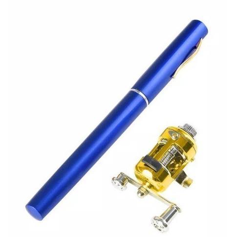 Joran Kail Alat Pancing mini Pulpen Mini Fishing Rod Pena Portable