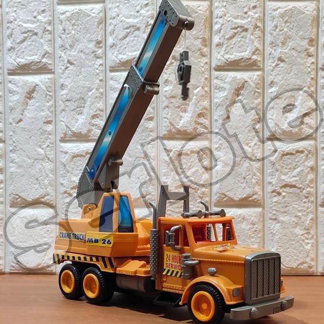 Mainan Truk Crane Mobil Mobilan Anak