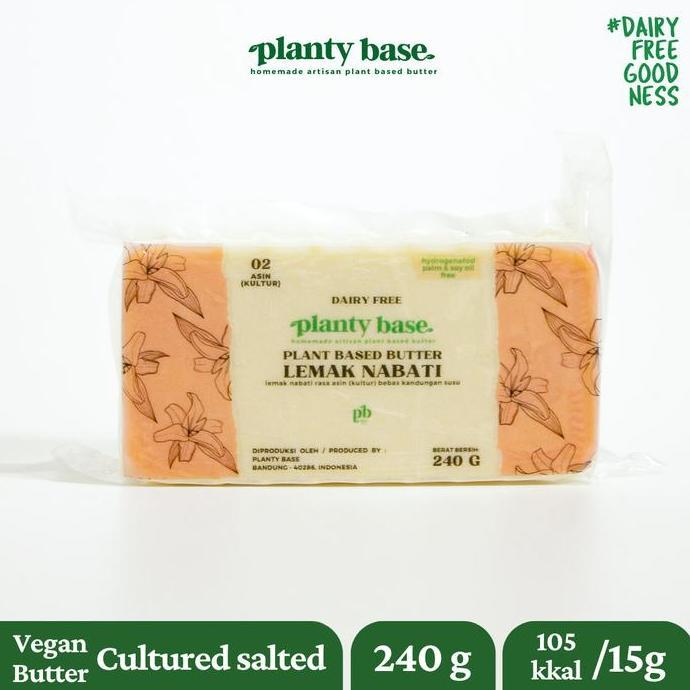 Vegan butter / Mentega vegan / Non-dairy butter - Block 250 gr