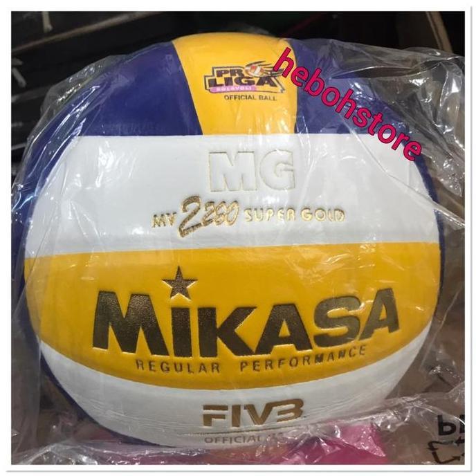 Bola volly /volly ball mikasa mv 2200 super gold ORIGINAl