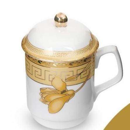 Bestone- Vicenza Mug dengan Tutup Y66 Lily