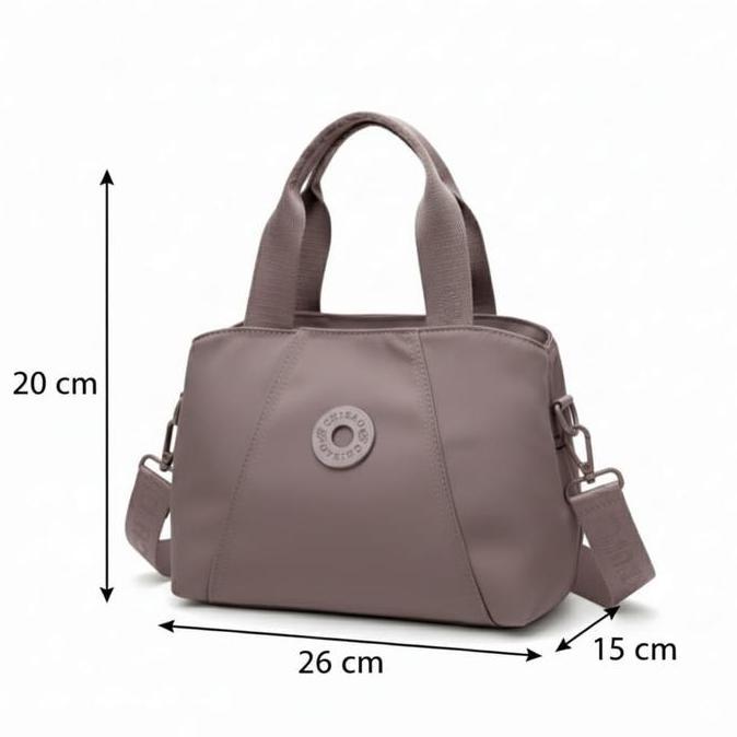 Tas Selempang Wanita Import Chibao 3 Ruang 2In1 Bahan Parasut Ps 8663#