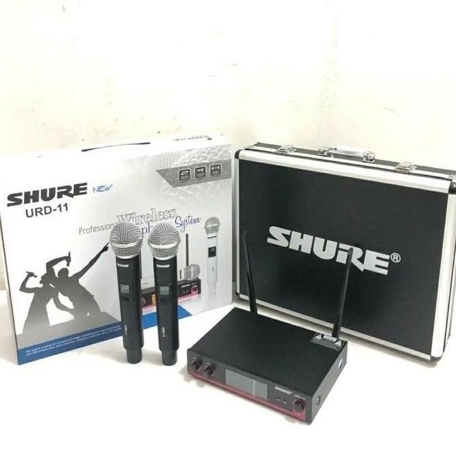 Mic Wireless Shure Urd11 Free Koper Mik Microphone Mikrofon